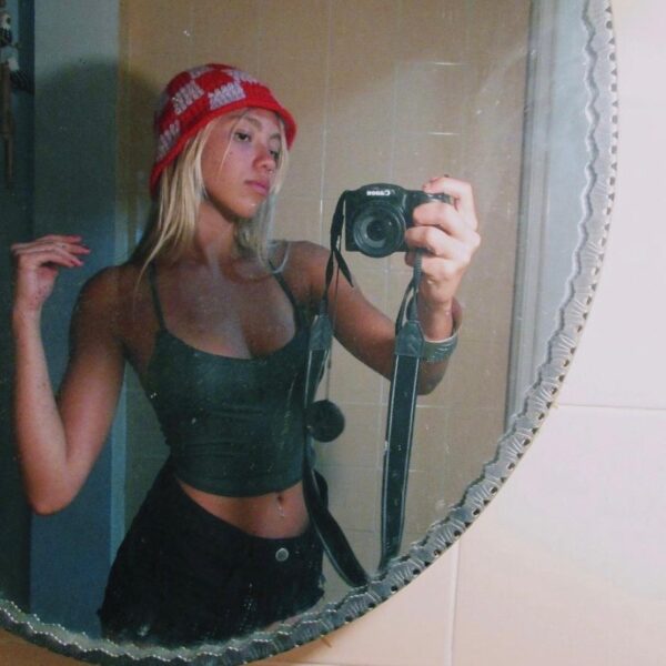 Gorro Crochê Xadrez
